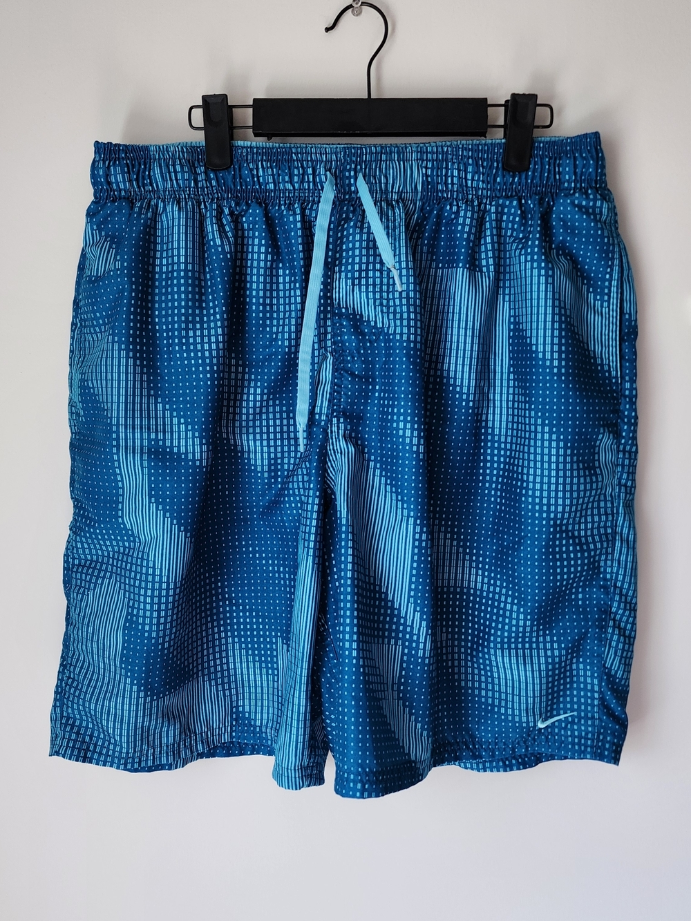 Nike Blue Patterned Swim/Board Shorts